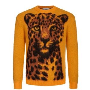SOLD!!!! BRAND NEW - Yellow Cheetah Sweater
